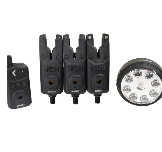 Набір сигналізаторів Sonik SKS2 ALARM SET 4+1 + Bivvy Lamp