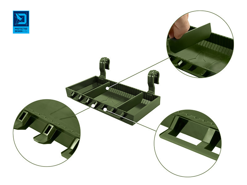 Полиця для род поду Rodpod shelf Delphin Shelf POD Camo