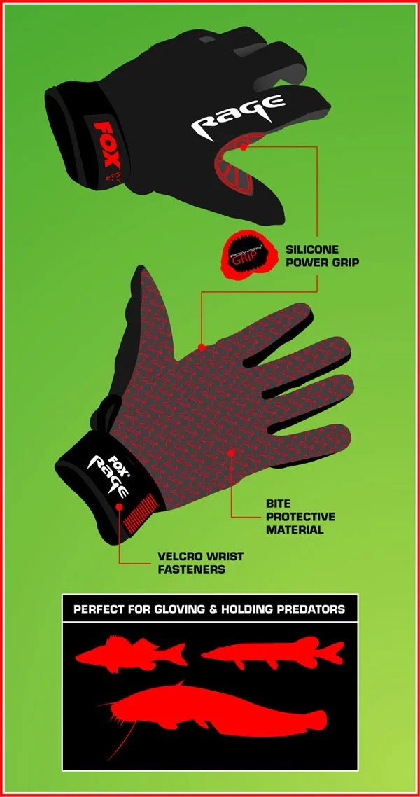 Рукавички Fox Rage Power Grip Gloves