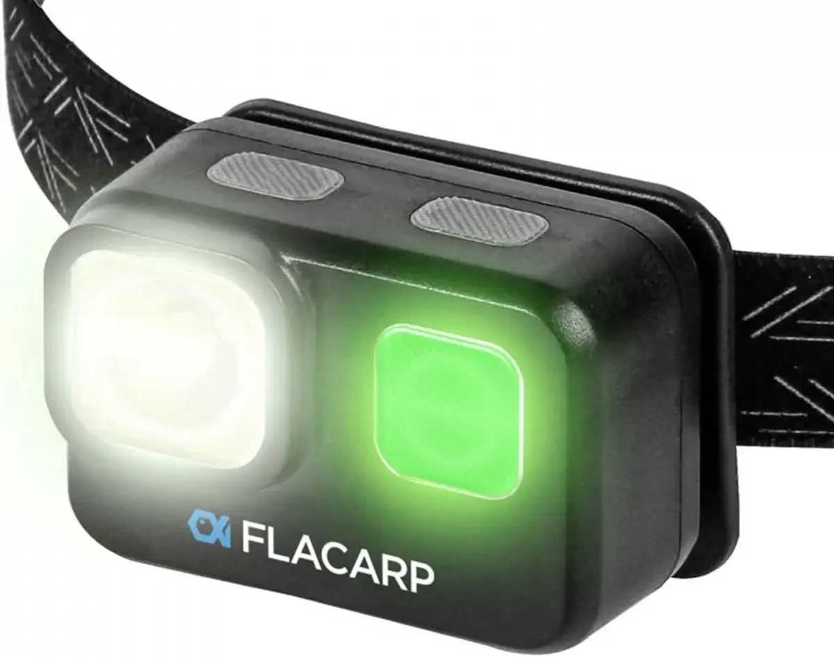 Ліхтар налобний FLACARP Headlamp HL2000 (white+green LED color)