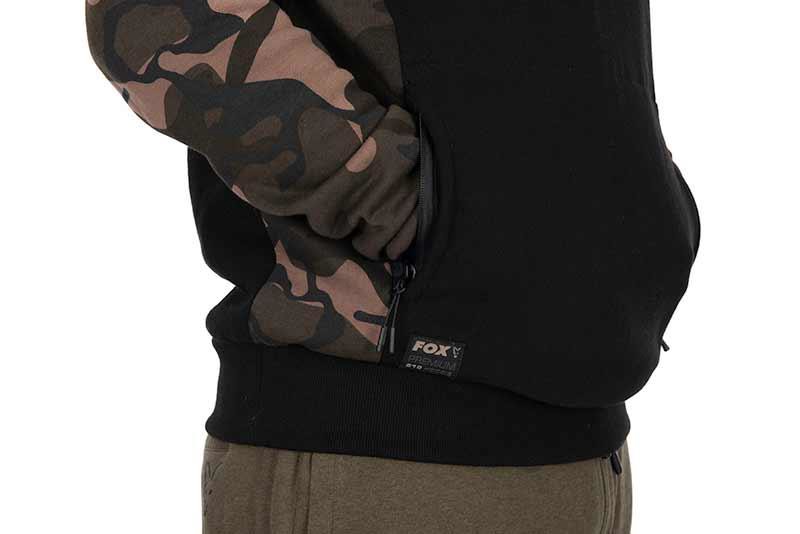 Толстовка Fox Black / Camo Pullover Premium 310 Hoodie