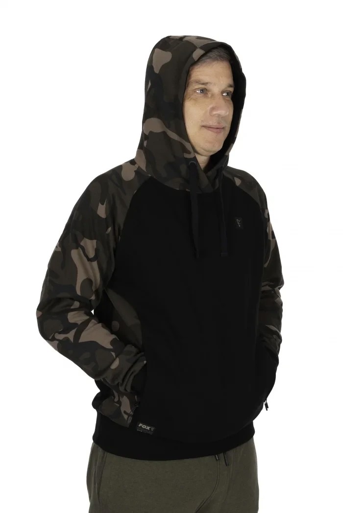 Толстовка Fox Black / Camo Pullover Premium 310 Hoodie