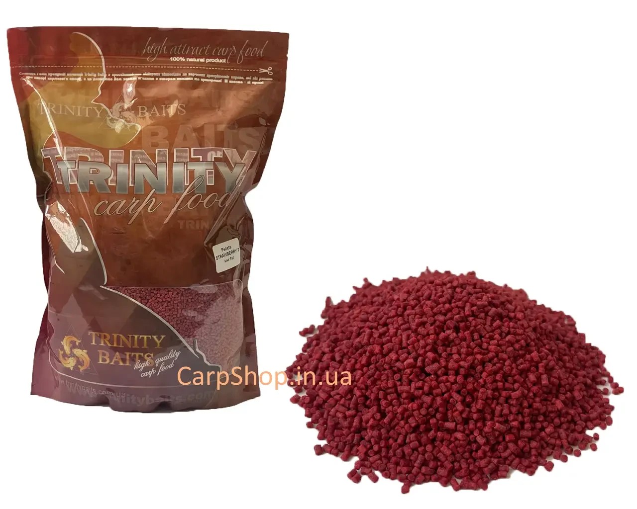 Пелетс Trinity Baits Sweet Line Strawberry 2mm