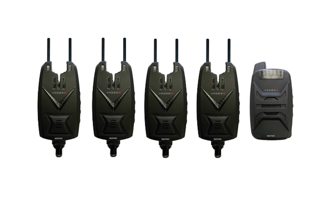 Сигналізатори клювання Sonik VADERX Bite Alarm Set 4+1