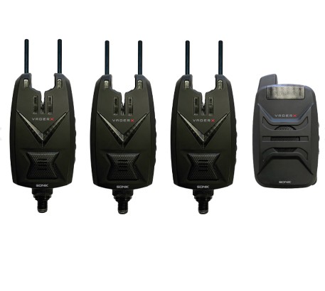 Сигналізатори клювання Sonik VADERX Bite Alarm Set 4+1