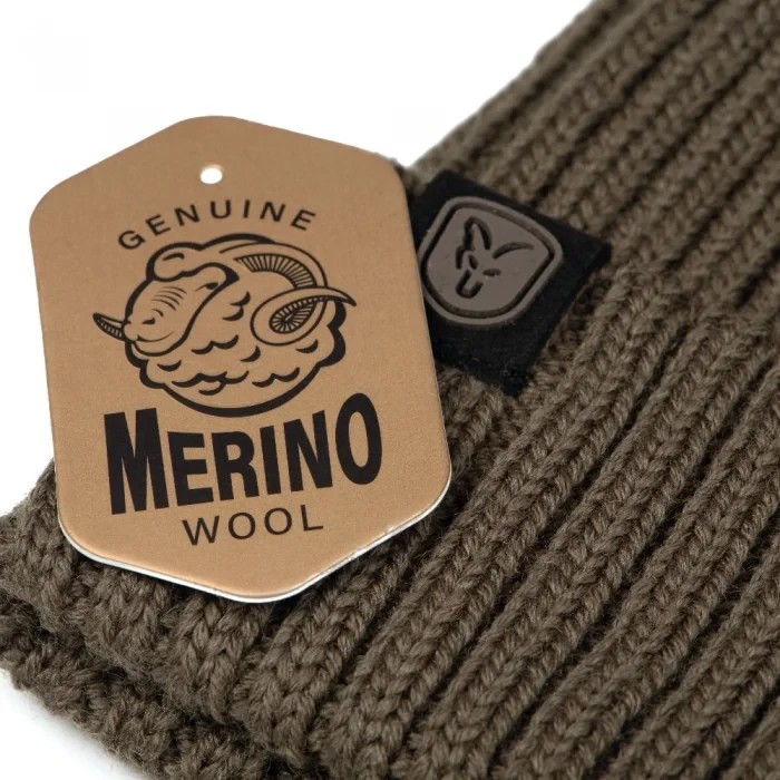 Шапка Fox Merino Bobble Olive
