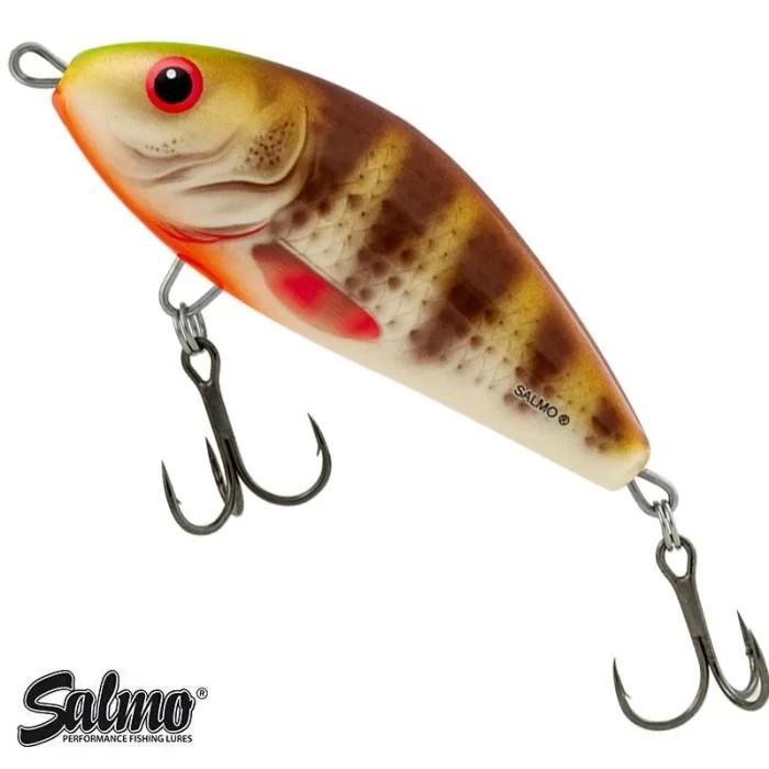 Воблер Salmo Fatso Sinking Spotted Brown Perch 8cm