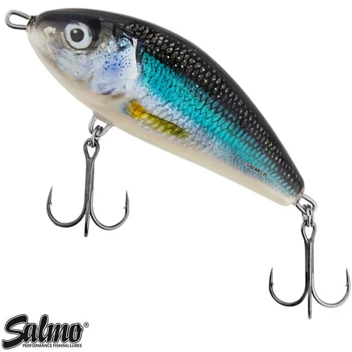 Воблер Salmo Fatso Sinking Spotted Holo Smelt 8cm
