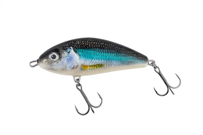 Воблер Salmo Fatso Sinking Spotted Holo Smelt 8cm