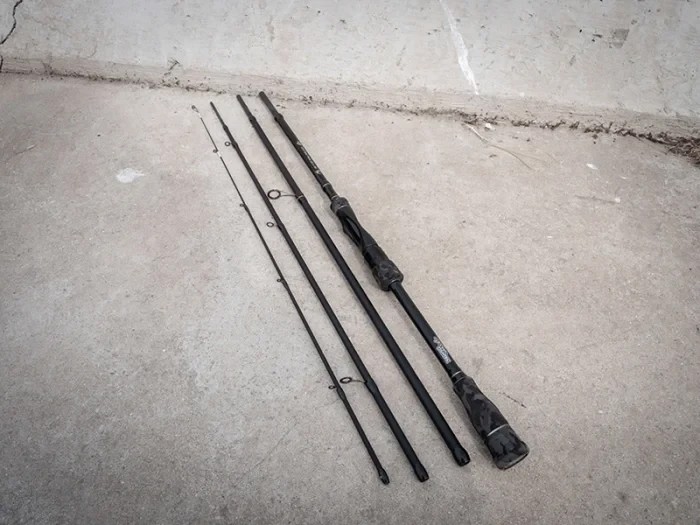 Вудилище спінінгове Rage Street Fighter Light Shad Travel Rod 220cm 4-piece 5-20g