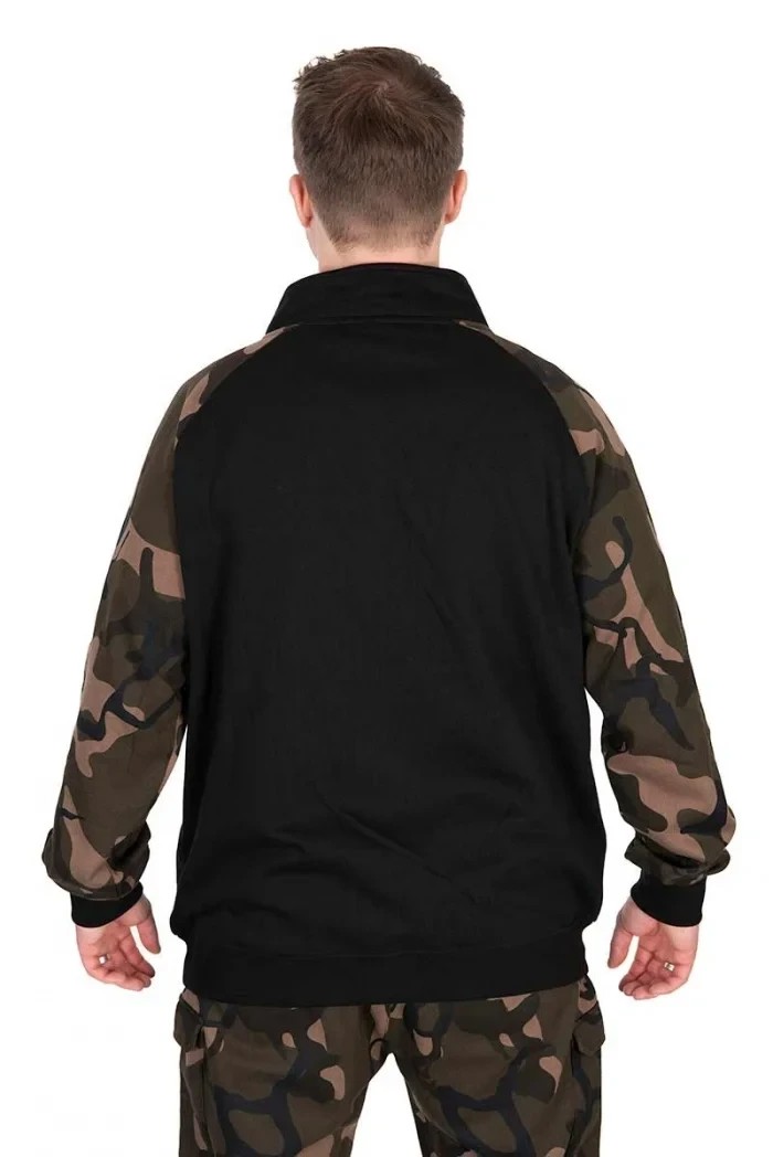 Толстовка Fox Lightweight Black Camo QTR Zip Pullover