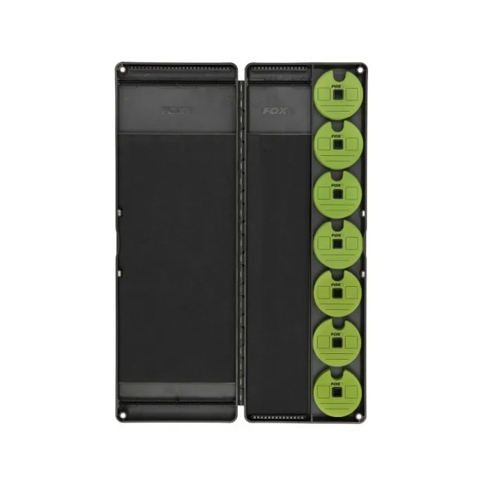 Поводочниця Fox Edges Великий Rig and Disc Box inc 50 pins / 7 discs