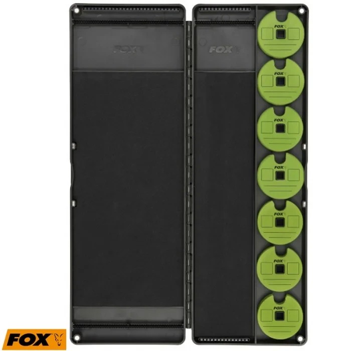 Поводочниця Fox Edges Великий Rig and Disc Box inc 50 pins / 7 discs