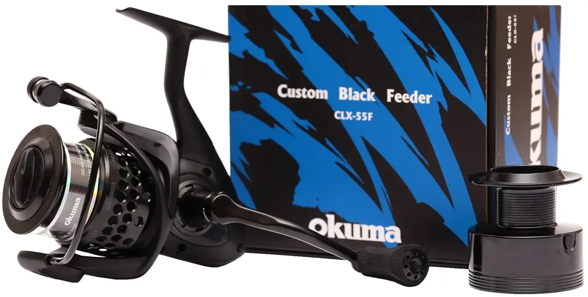 Котушка Okuma Custom Black Feeder CLX-55F 7+1BB