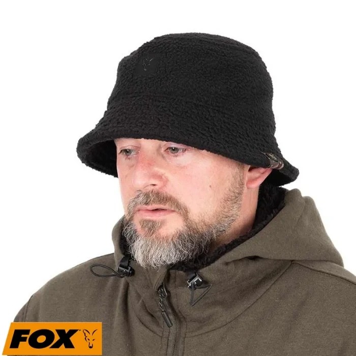 Панама зимова Fox Sherpa Bucket Hat Black