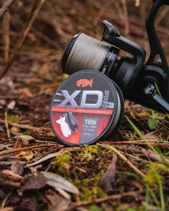 Шнур сподовий маркерний Spomb X Pro Braid Grey 300m 8+1 0.18mm 24lb