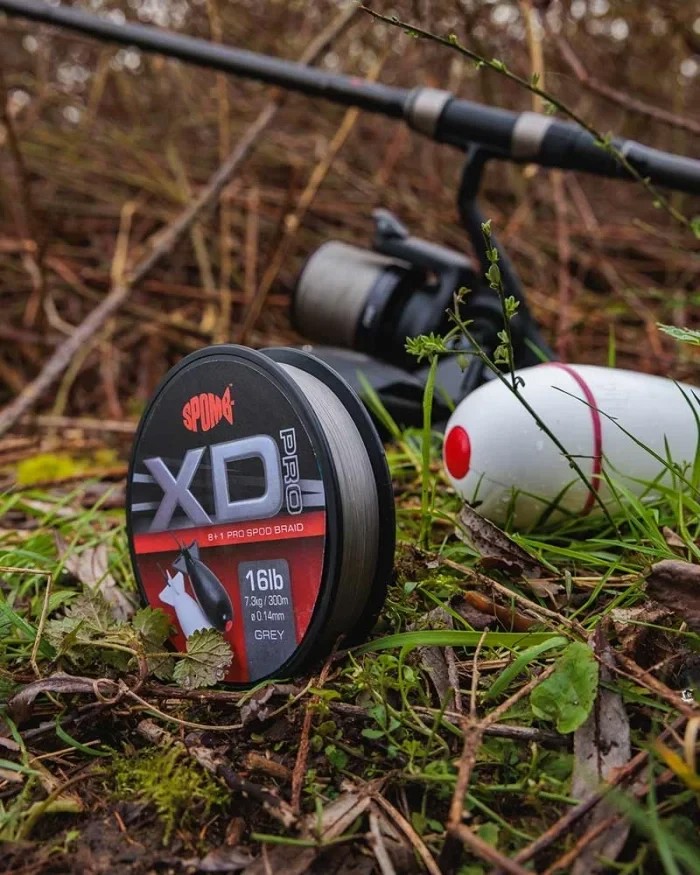Шнур сподовий маркерний Spomb X Pro Braid Grey 300m 8+1 0.18mm 24lb