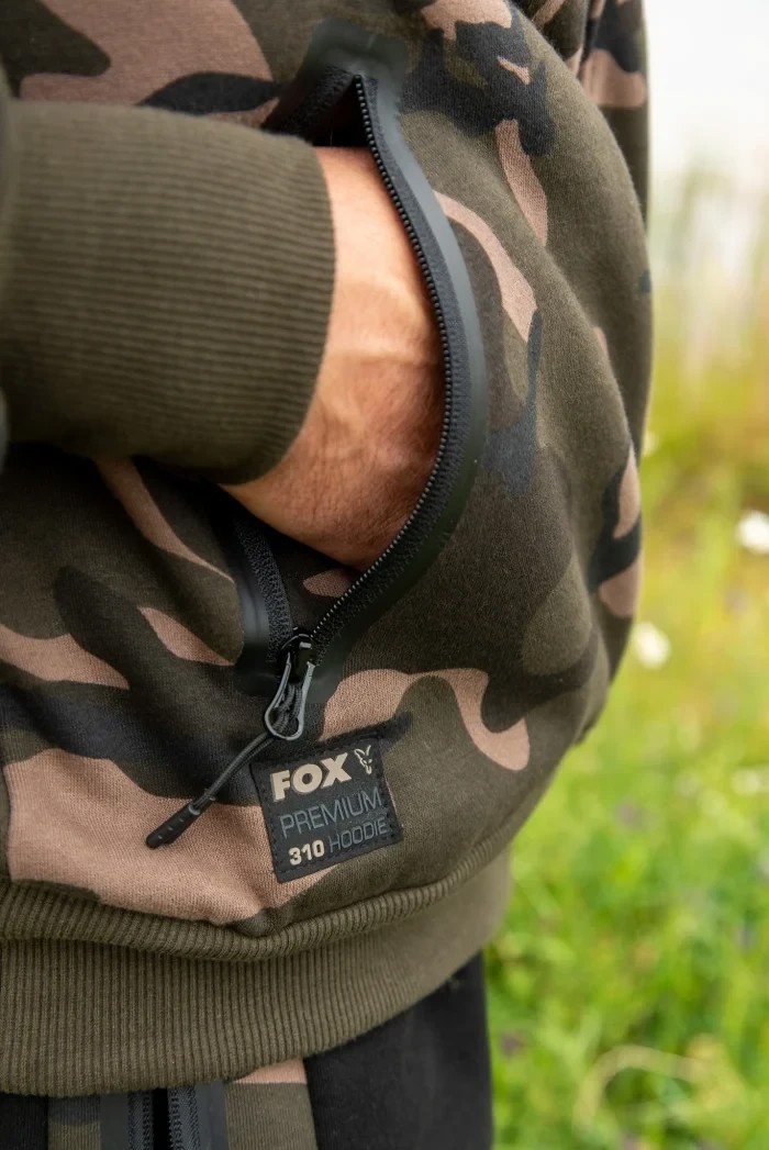 Толстовка Fox Camo Full Zip Premium 310 Hoodie