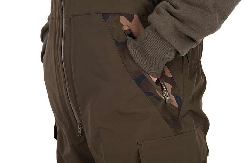 Штани водонепроникні комбінезон Fox RS25K Khaki Salopettes L