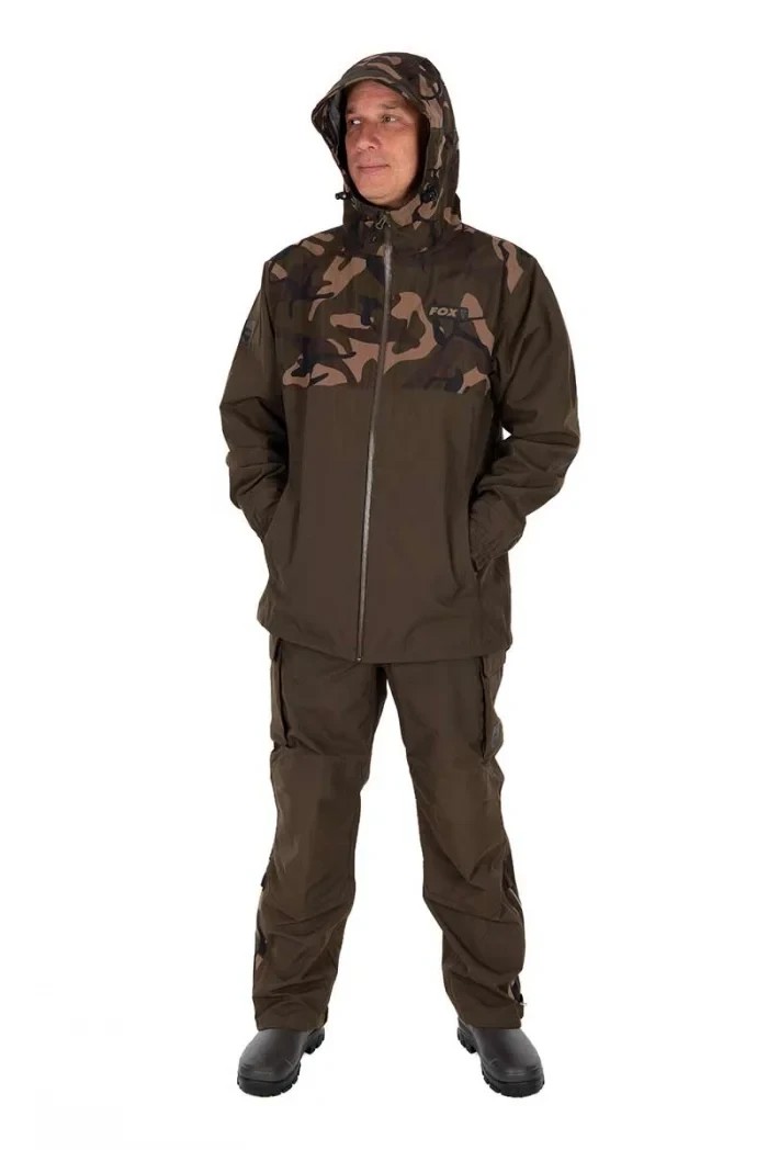 Куртка водонепроникна Fox RS25K Khaki/Camo Standart Jacket L