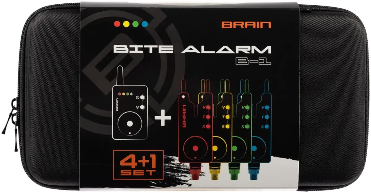 Набір сигналізаторів Brain Wireless Bite Alarm B-1 4+1