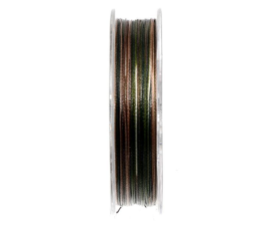Шок-лідер Carp Pro Diamond Shock Braid PE X8 35lb 25м 0.23мм Camo Brown
