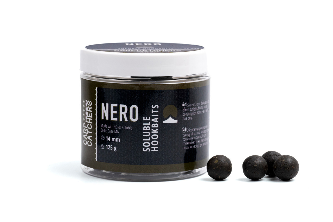 Бойли насадочні розчинні Carp Catchers NERO 14мм