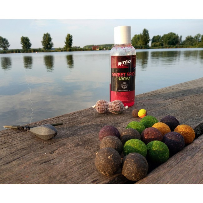 Розчинні бойли Stég Product Soluble Boilie 24mm Fruit mix 1kg