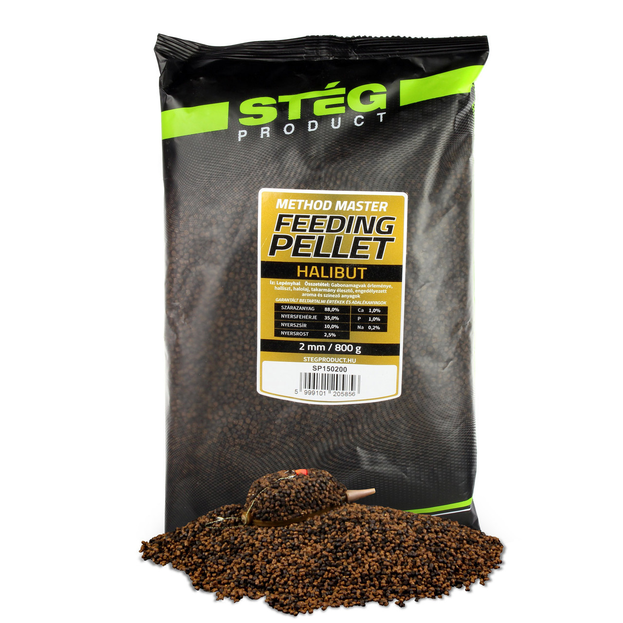 Пелетс Steg Product Feeder Pellet Halibut 2mm 800g
