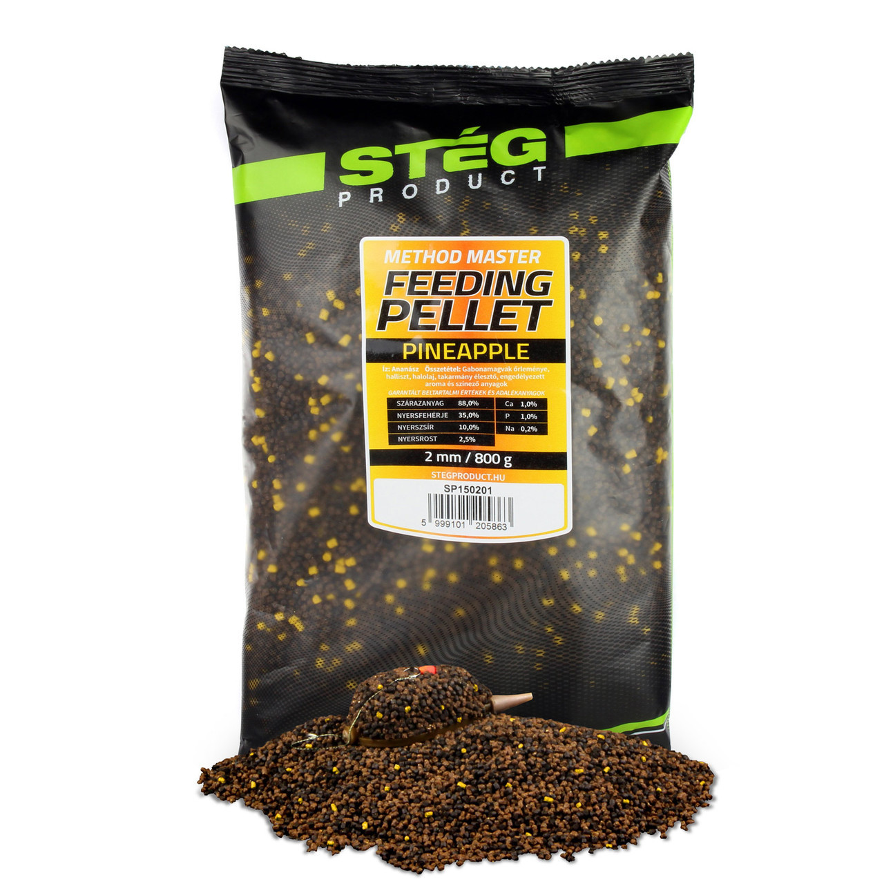 Пелетс Steg Product Feeding Pellet ананас 2мм 800г