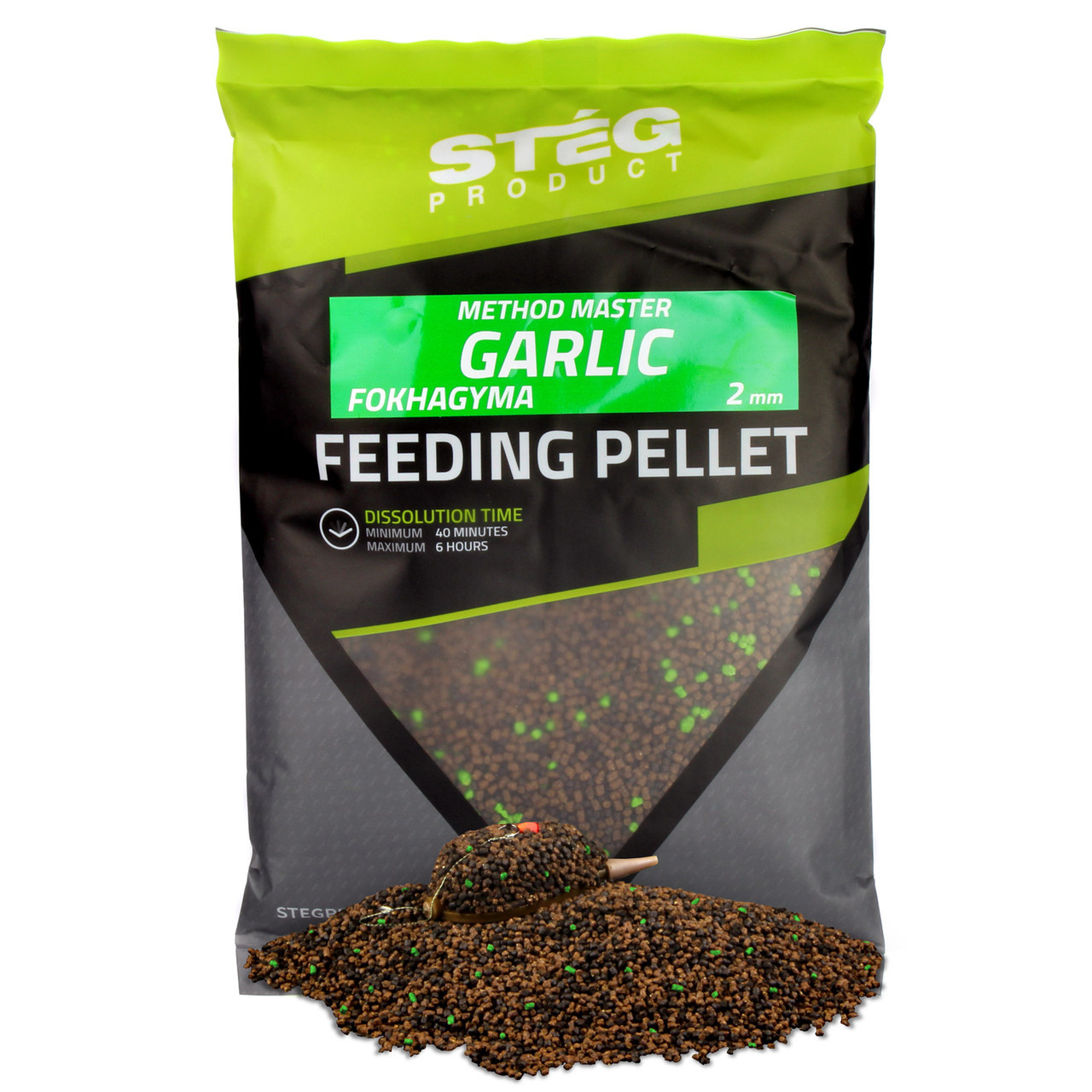 Пелетс  Steg Product Feeding Pellet Часник 2мм 800г