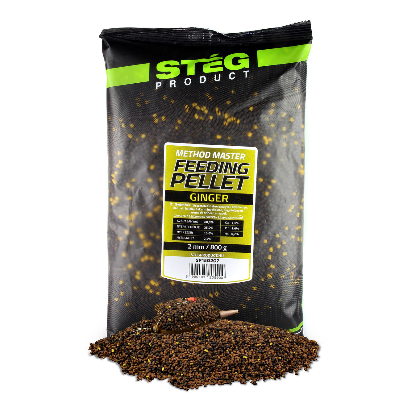 Пелетс Steg Feeding Pellet Імбир 2 мм 800 г