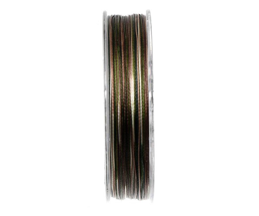 Шок-лідер Carp Pro Diamond Shock Braid PE X8 35lb 50м 0.23мм Camo Brown