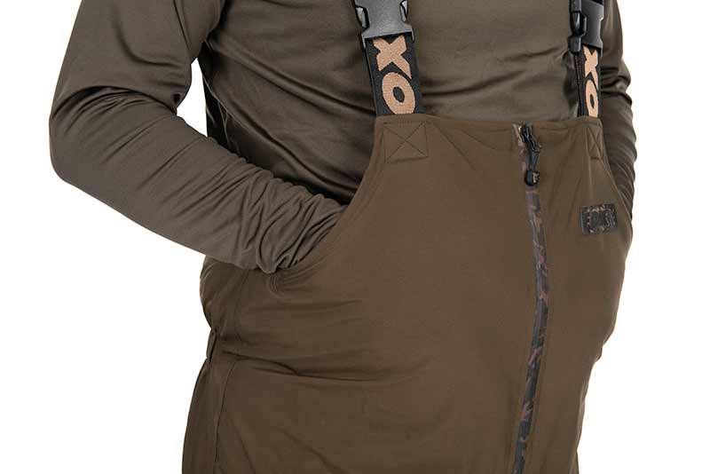 Штани комбінезон Fox Khaki Sherpa-Tec Sallopettes