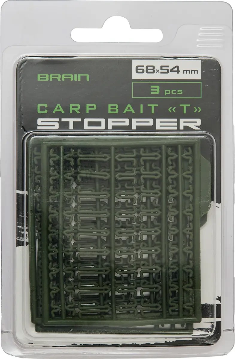 Стопори для бойлів Brain Carp Bait T Stopper 6.8*5.4cm (3 шт/уп) SGXA-9015