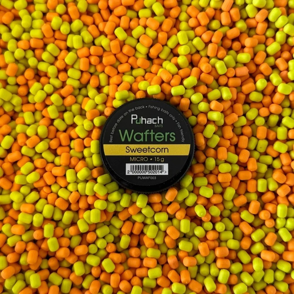 Бойли Wafters Puhach Baits MICRO - Sweetcorn Кукурудза 3.5х6 mm 15g