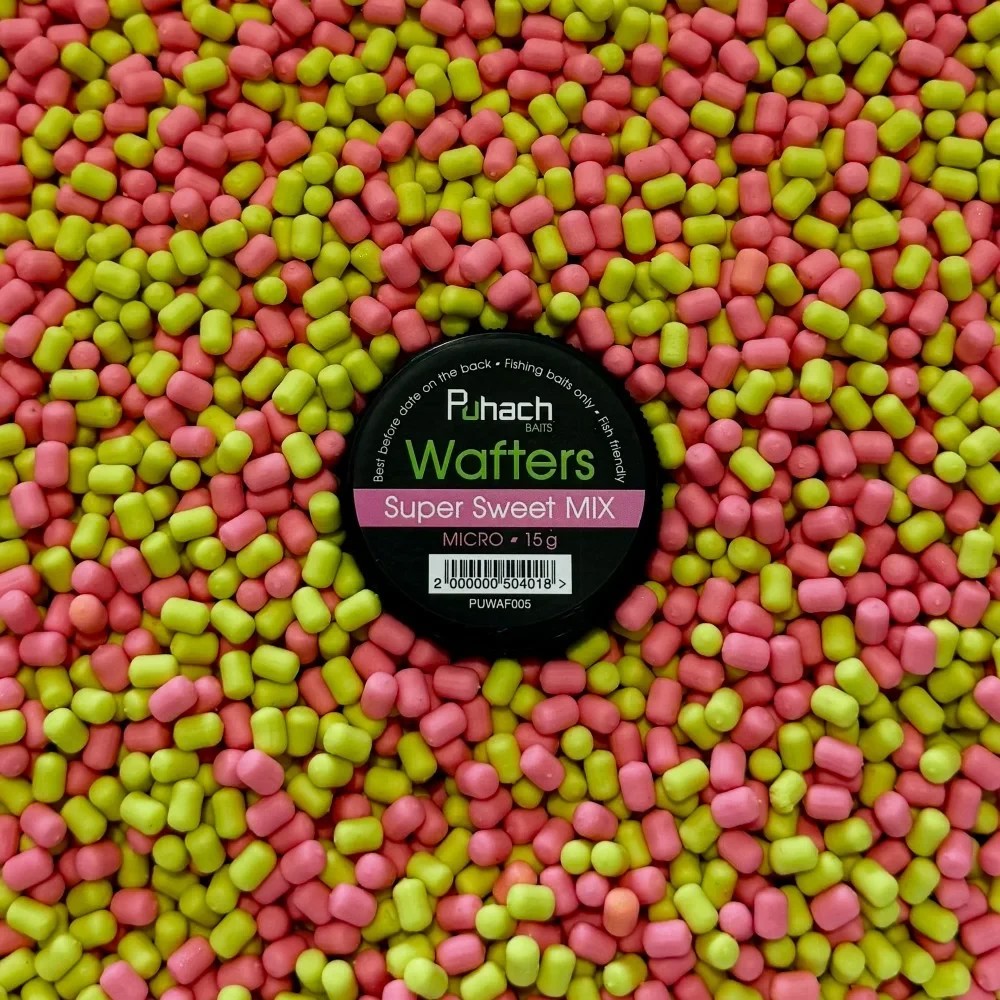 Бойли Wafters Puhach Baits MICRO - Super Sweet MIX Найсолодший мікс 3.5х6 mm 15g