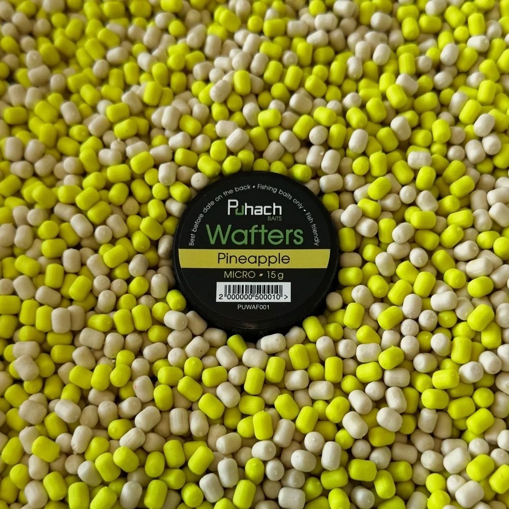 Бойли Wafters Puhach Baits MICRO Pineapple Ананас 3.5х6 mm 15g