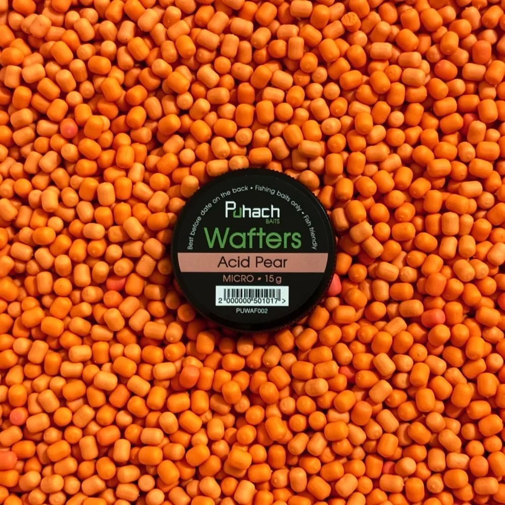 Бойли Wafters Puhach Baits MICRO Acid Pear Кисла груша 3.5х6 mm 15g