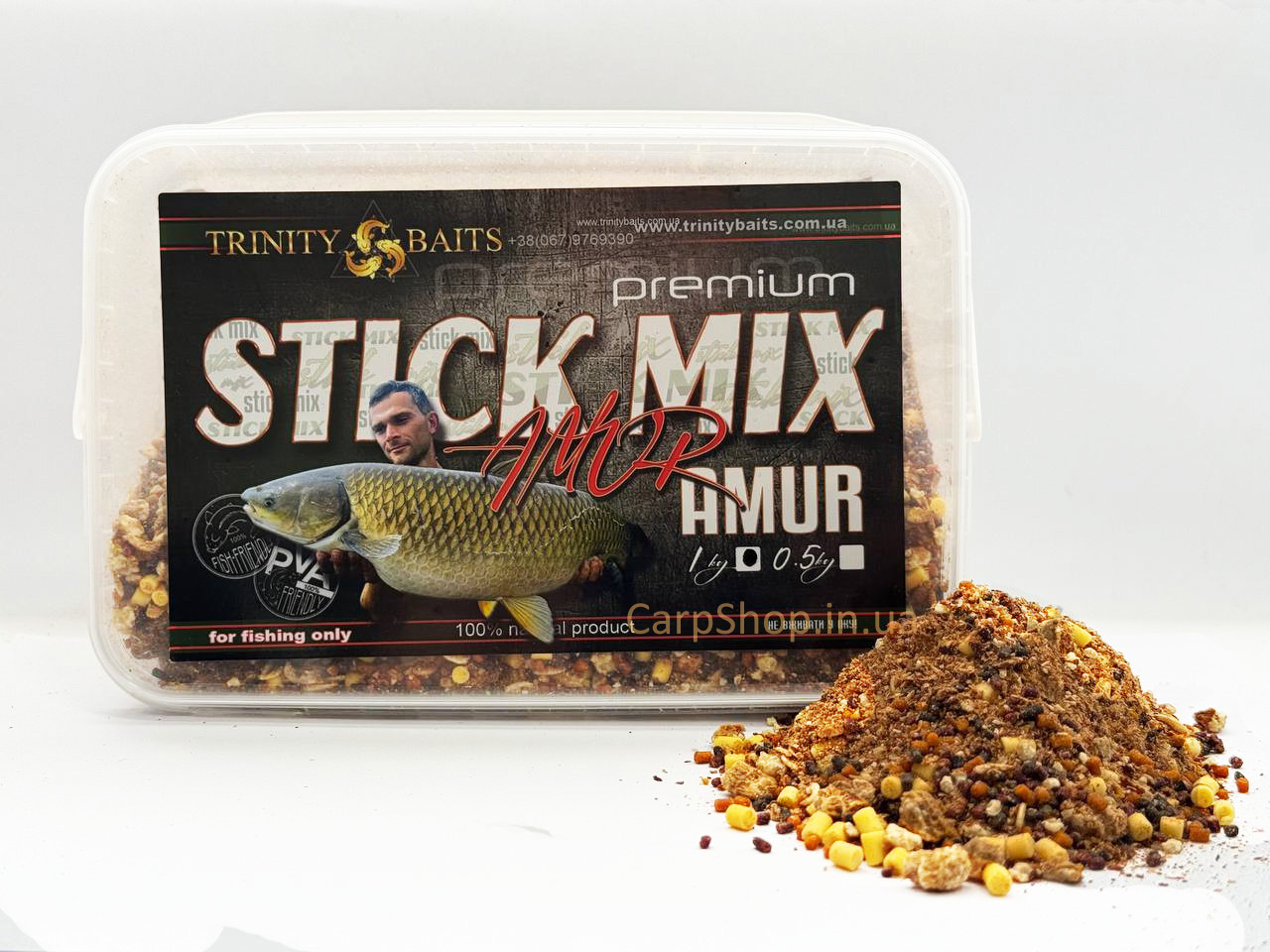Стік-мікс Trinity Baits Premium Amur 1 кг
