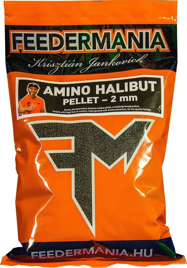 Пелетс Feedermania Pellet 2 mm Amino Halibut 800 г