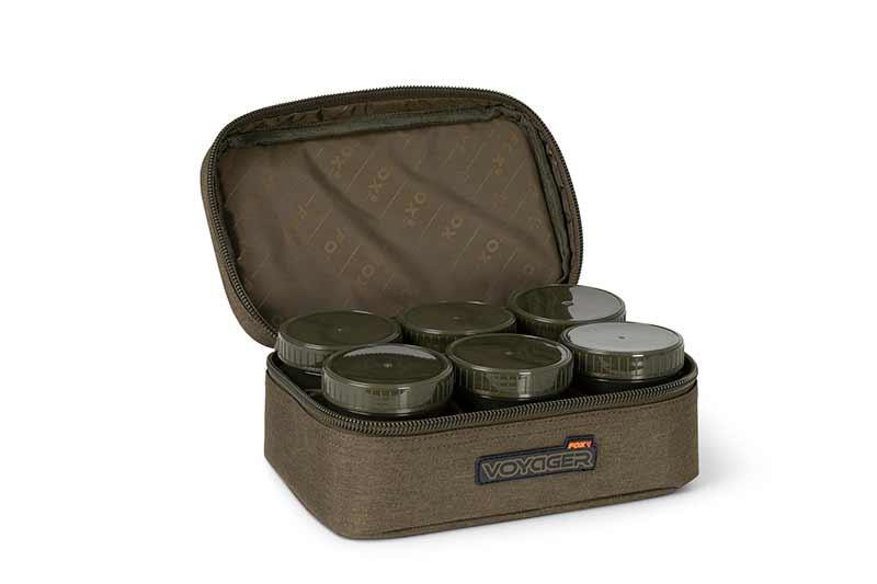 Кейс із баночками для дипування Fox Voyager Hookbait Case 8 Pot