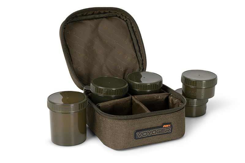 Кейс із баночками для дипування Fox Voyager Hookbait Case 6 Pot
