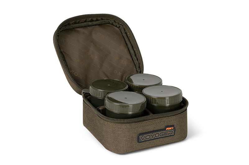 Кейс із баночками для дипування Fox Voyager Hookbait Case 6 Pot