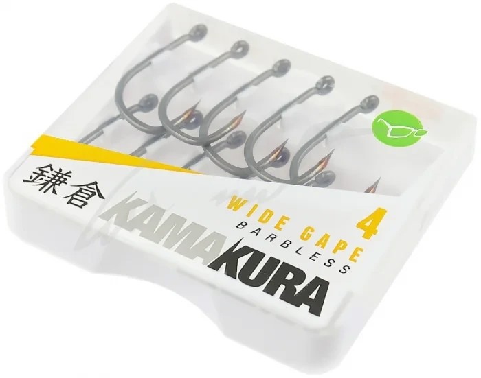 Гачки безбороді Korda Kamakura Wide Gape Barbless 8