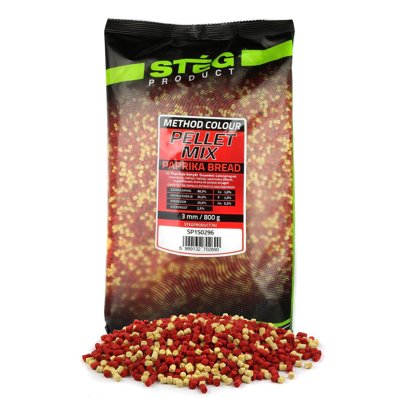Пелетс Steg Pellet Mix Paprika-Bread 3mm 800g