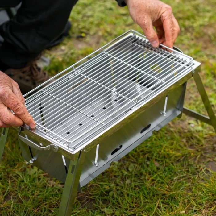 Гриль на вугіллі Ridge monkey Grilla BBQ Firepit Edition