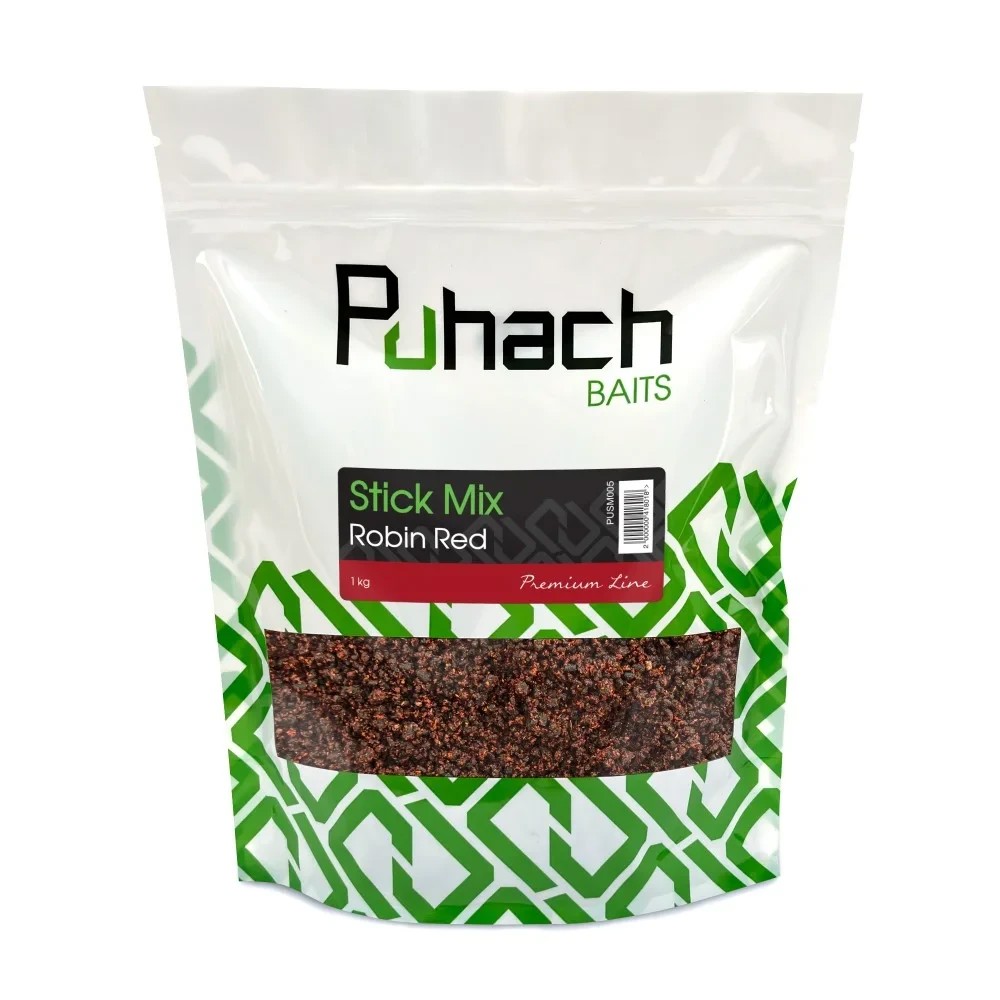 Стік мікс Puhach Baits Premium Line Stick Mix 1 kg - Robin Red