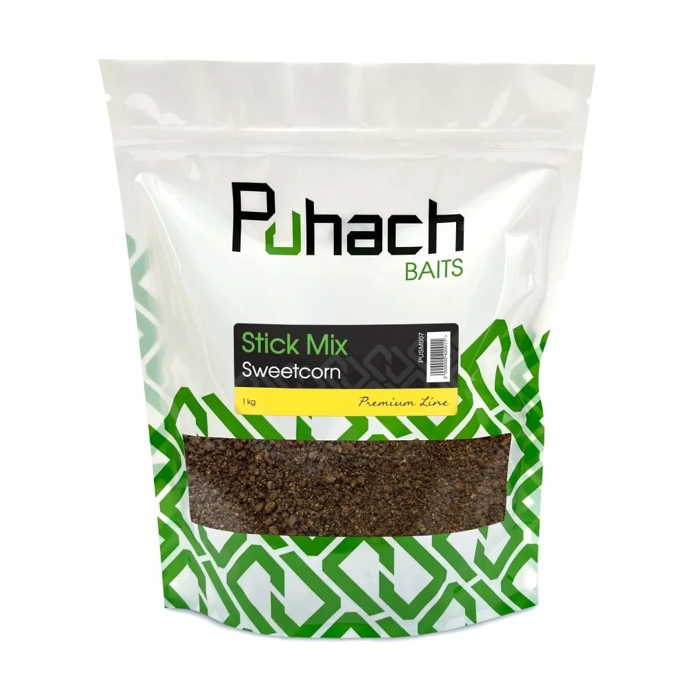 Стік мікс Puhach Baits Premium Line Stick Mix 1 kg - Sweetcorn Кукурудза