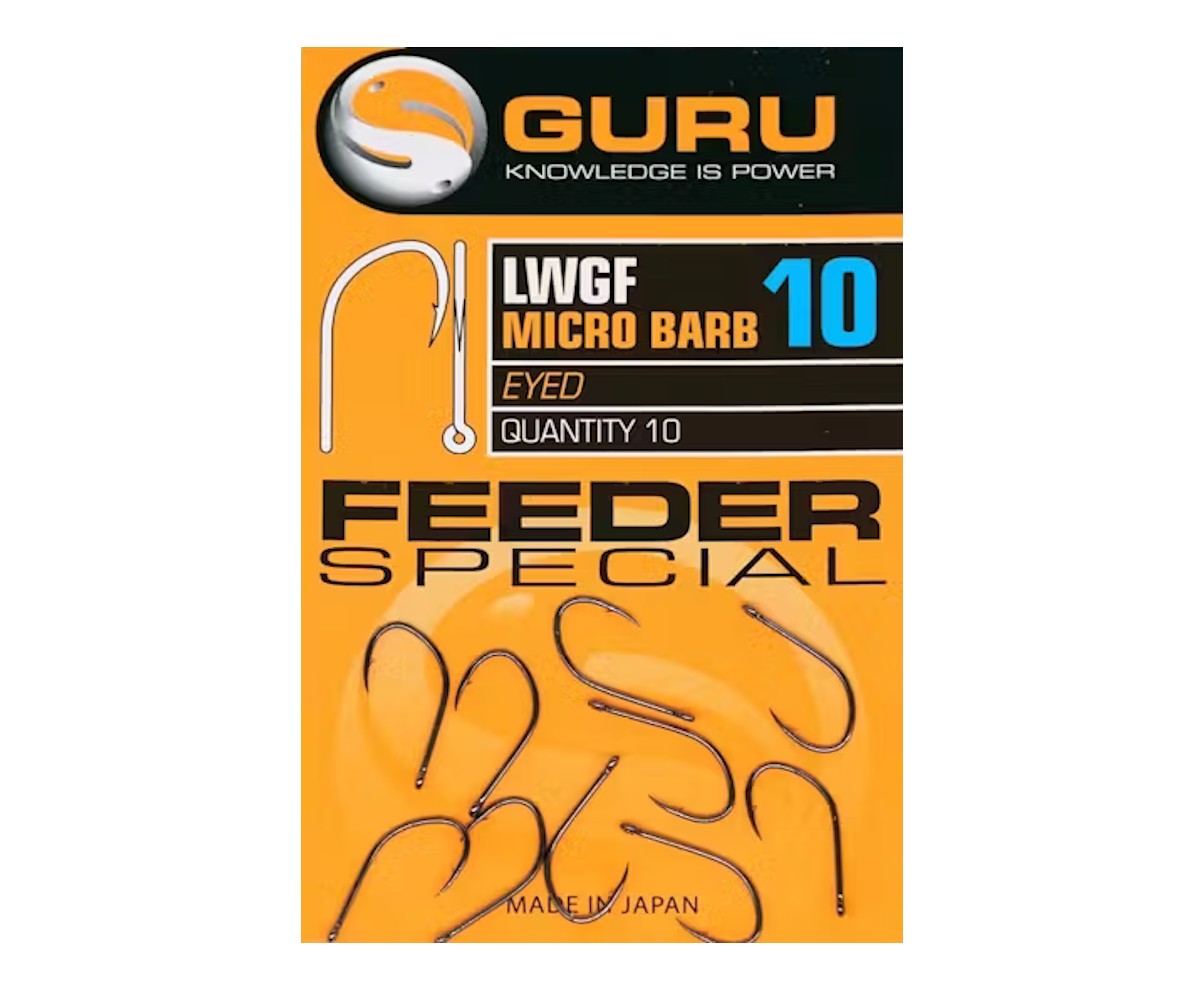 Гачки фідерні Guru LWG Feeder Special Eyed